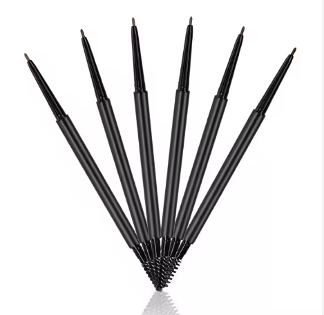 6PCS Brown Waterproof Thin Brow Enhancers Eyebrow Pencil Slim