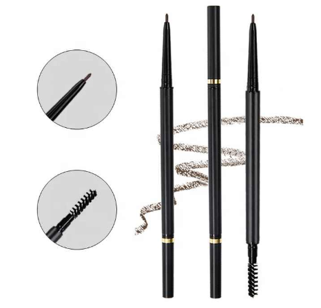 6PCS Brown Waterproof Thin Brow Enhancers Eyebrow Pencil Slim