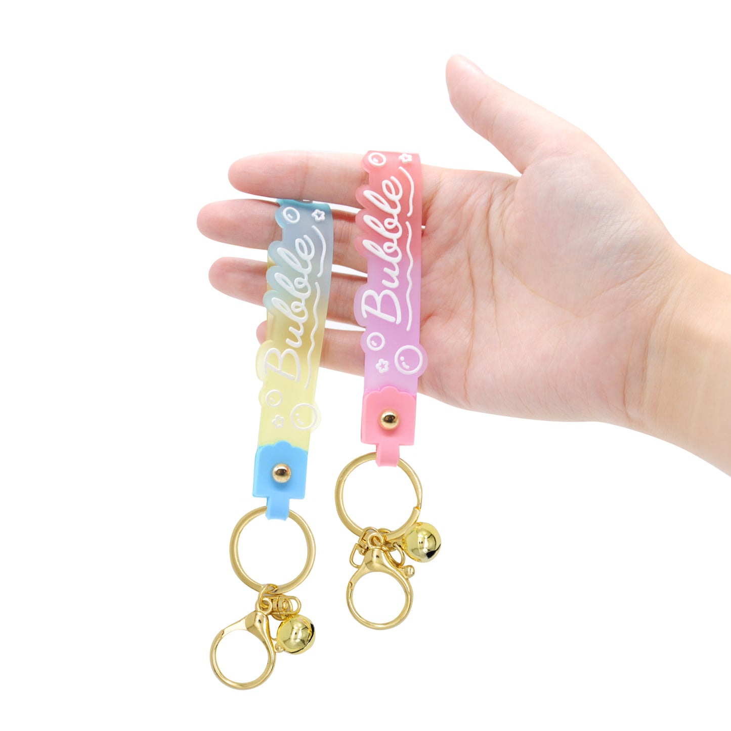 BULLLE Keychain Cute Colour Key Chain Fit For Women Girl Men